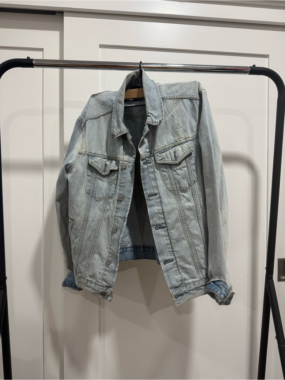 Gap Denim Jacket Light Wash Mens medium